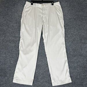 Nike Golf Tour Performance‎ Pants Mens 36X30 Beige Dri-Fit Mid Rise Office Adult